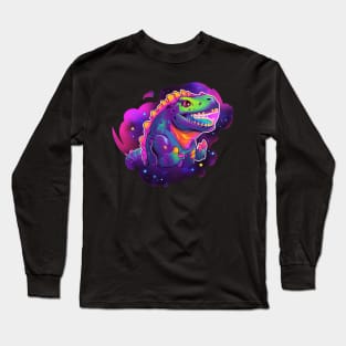 space dino Long Sleeve T-Shirt